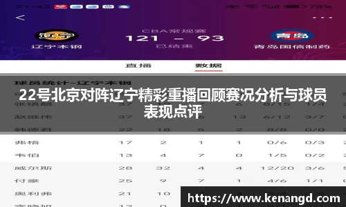 22号北京对阵辽宁精彩重播回顾赛况分析与球员表现点评