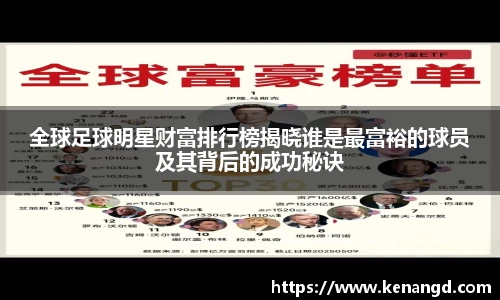 全球足球明星财富排行榜揭晓谁是最富裕的球员及其背后的成功秘诀